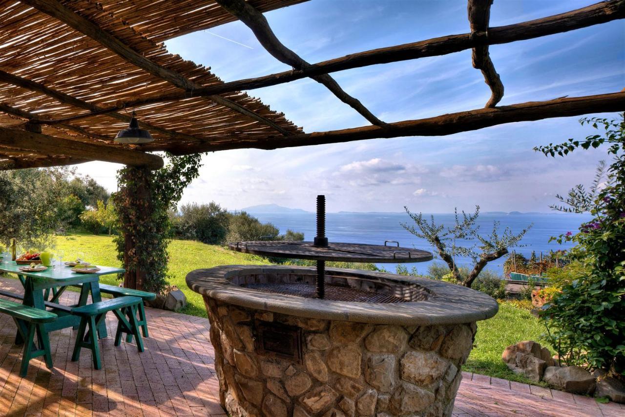 Villa Casale La Torre Massa Lubrense Exterior foto
